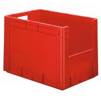 Contenedor Euro apilable rojo