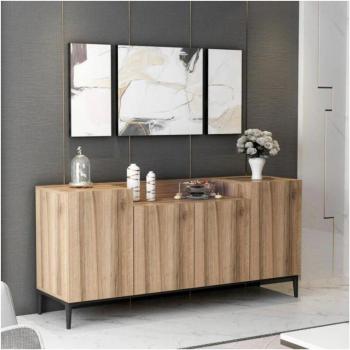 Ellaria Noce: Madia 4 ante 160×42×75 cm