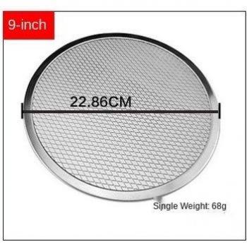 Pizza Backblech aus Aluminium mit Gittergewebe