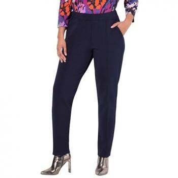 Ulla Popken Pantalón Punto di Roma Azul Marina