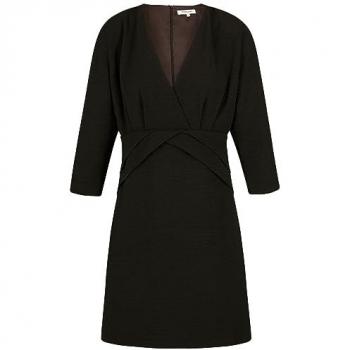 Robe Morgan 140665VTAH22, Noir, Style Droite, Col V