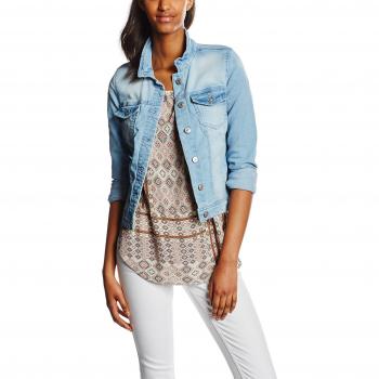 Chaqueta Vaquera para Mujer, Azul (Light Blue Denim)