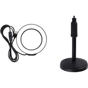 Dimmbare LED Ringlampe für Selfies