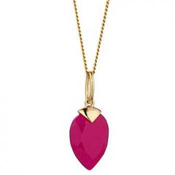 October Birthstone Chalcedony Pendant Necklace