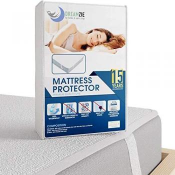 Dreamzie Waterproof Mattress Protector 140 x 200 cm