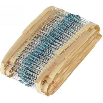 Kit de résistances film métallique 1460 pièces 0.25 W