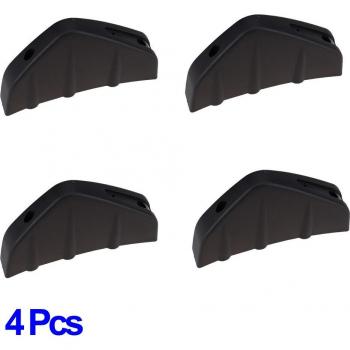 4pcs Car Rear Lip Diffuser Spoiler Set