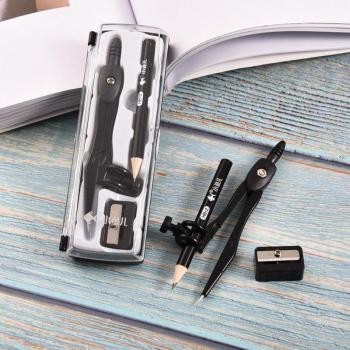 Detachable Pencil Compass and Sharpener Set