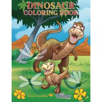 Dinosaur Coloring Book: For Kids Ages 4-8, 9-12 (Young Dreamers Coloring Books, Band 5)