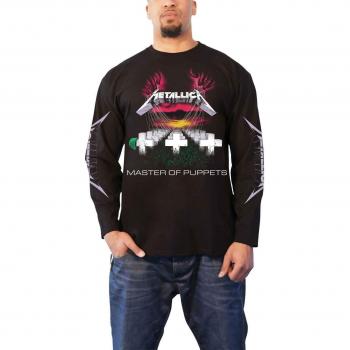 Herren Langarmshirt Master Of Puppets schwarz Größe M