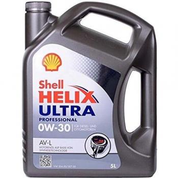 Liter Shell Helix Ultra PROFESSIONAL AV-L 0W-30 VW 504 00 507 Longlife