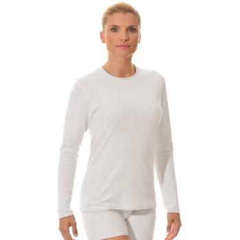 TRIGEMA Damen Langarm‑Funktionsshirt Longsleeve L, weiß