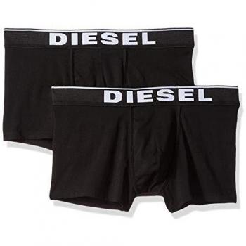 Diesel Damien 2‑Piece Boxer Pack, Male 2XL, Black