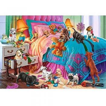 Cheeky Puppies 1000-Piece Puzzle