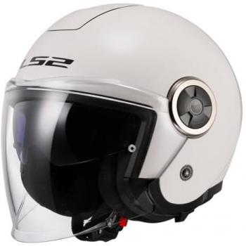 Casque jet LS2 OF620 Classy Solid Blanc XL