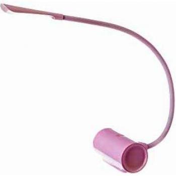 Lámpara LED rosa para oficina estilo minimalista