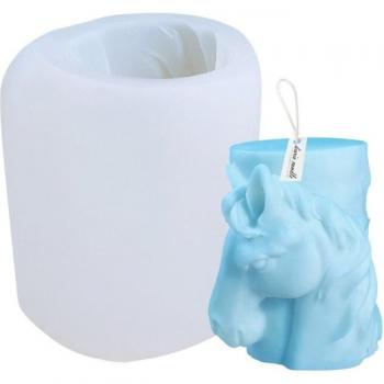 Molde de silicona para jabones en forma de alce