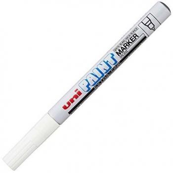 Marqueur permanent uniball PAINT PX203 blanc