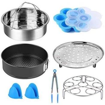 Versatile Steamer Basket and Egg Bites Mold Kit for Pressure Cookers