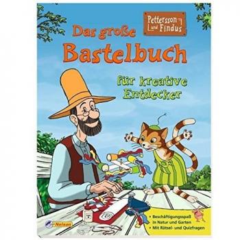 Pettersson & Findus: Das große Bastelbuch für kreative Entdecker: Beschäftigungsspaß in Natur und Garten/Mit Rätsel