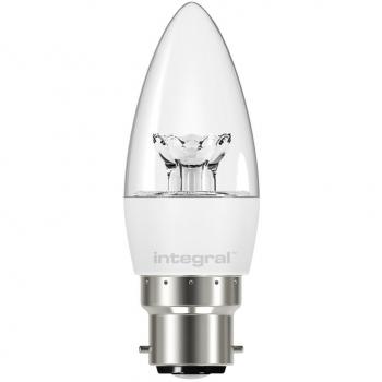 Integral LED Candle 6W = 40W