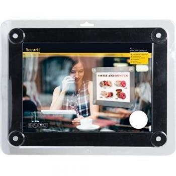 Securit75 Porte-affiche ventouses pour vitrine