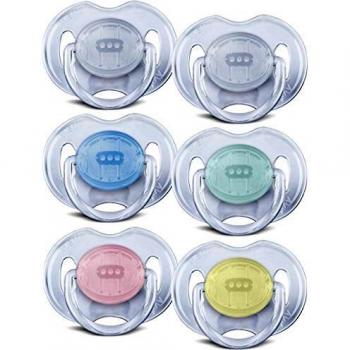Sucettes Bébé Transparentes 0-6 Mois