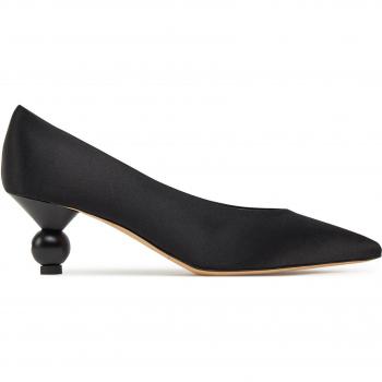 Weekend‑Halbschuhe Max Mara – Renzasatin in Schwarz