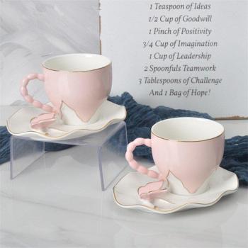 Bureau Déjeuner Thé : Tasse Café Céramique Scandinave Simple, Lumière Luxe, Soucoupe Phnom Penh