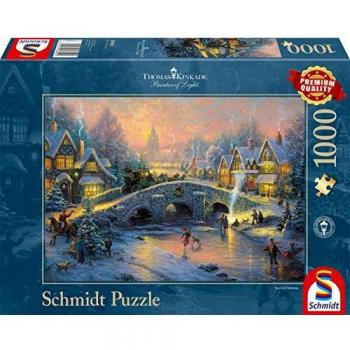 Thomas Kinkade: Spirit of Christmas 1000‑Piece Schmidt Puzzle
