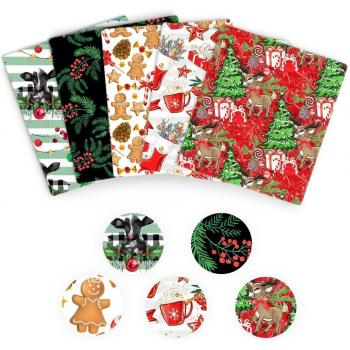 Christmas Quilting Fabric Set