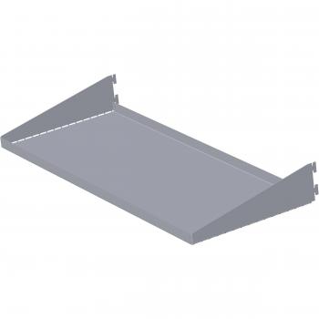 Element 10719-00011 Ripiani Reversibili con Reggensole Integrate Colore Grigio e Bianco