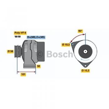 BOSCH Motore Revisione 986041220