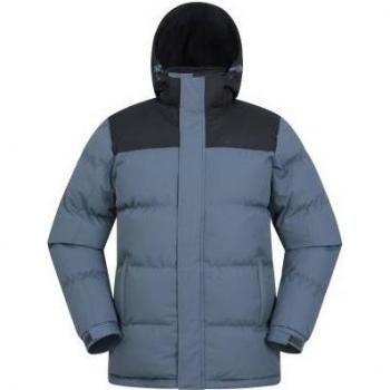 Mountain Warehouse Herrenjacke mit Snow Borg-Futter (Grau) XS