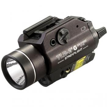 Rail‑Mounted Tactical Light – Streamlight TLR‑2G 300 Lumens (Green/White)