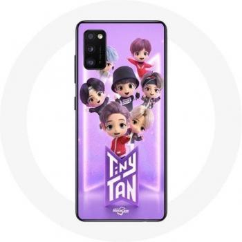 Samsung Galaxy S20 Plus BTS TinyTAN Hoesje Animatie Poster RM Jin Suga J-Hope Jimin Jungkook en V