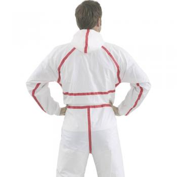 Tuta protettiva 3M 4565L Taglia=L Bianco, Rosso