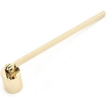 Couvercle de bougie vintage en acier inoxydable
