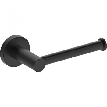 Porte rouleau WC Luisa noir mat 165 mm – ESSEBAGNO