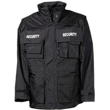 StormGuard MFH Black Parka – Small