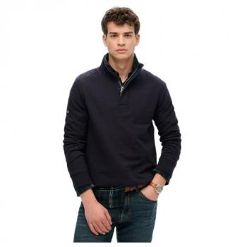Navy Eclipse Half‑Zip Henley by Superdry XL