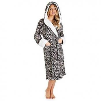 CityComfort Women's Hooded Dressing Gown