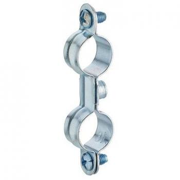 Collier de fixation double pour tube cuivre Noyon&Thiebault 12 x5 colliers