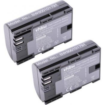 Vhbw 1300 mAh Akku für Canon EOS 5DS, 5DS R, 60D, 6D Mark II, 5D Mark III