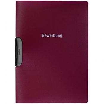 Carpeta de presentación con clip DURABLE, A4, color berenjena