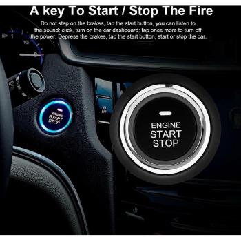 Auto Remote Push Button Start Alarm System