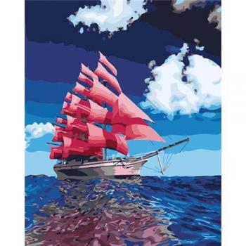 HUACAN Sailboat DIY Painting Kit