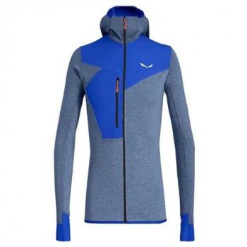 Felpa Salewa Puez 2 Dry Azzurro Blu Scuro