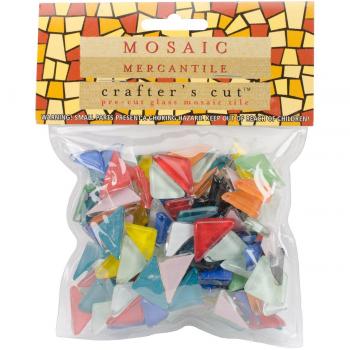 Geometric Glass Gems Mix, 8 ounces