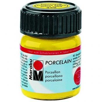 Marabu Porzellanfarbe Giallo Sole, 15 ml